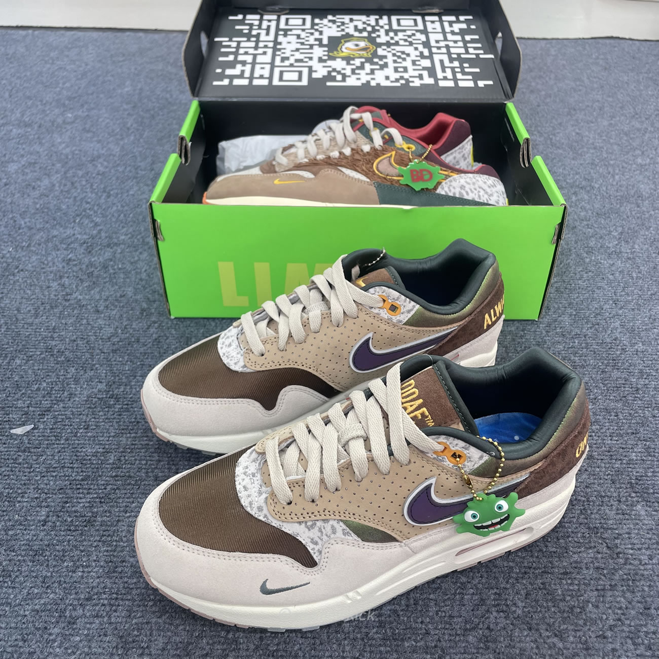 Nike Air Max 1 87 Luxe Premium University Of Oregon Pe 2024 Numbered Hq2639 100 (16) - newkick.org