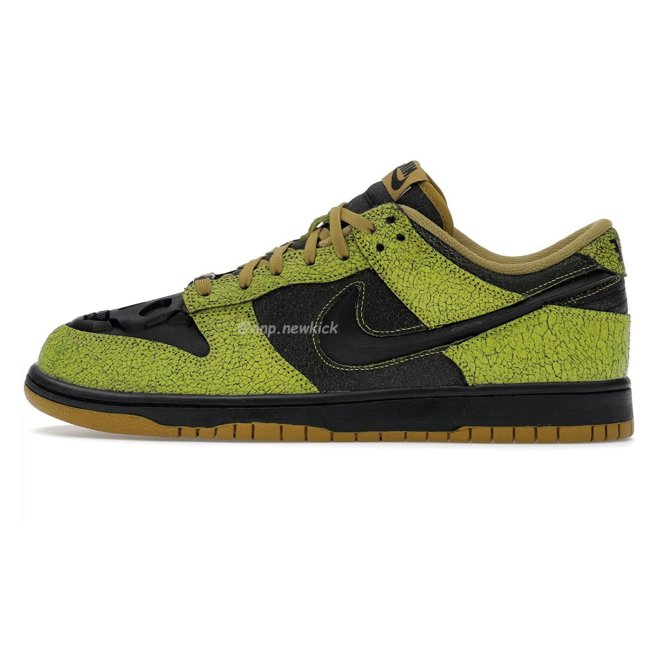 Nike Dunk Low Qs Halloween Skull Hv6103 300 (1) - newkick.org