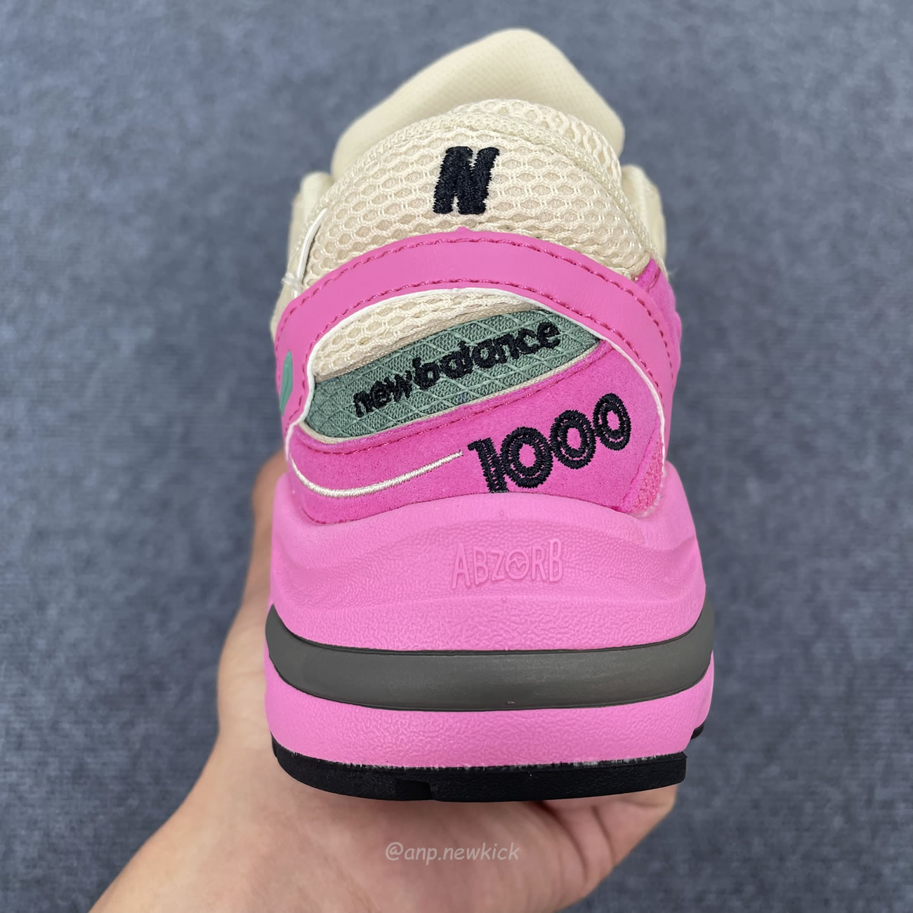 New Balance 1000 Tan Pink Green M1000mc (2) - newkick.org