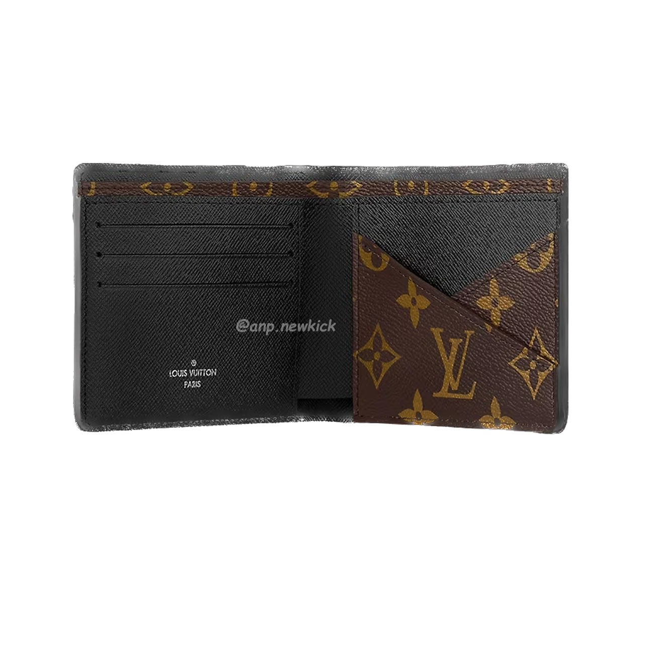 Louis Vuitton Wallet Monogram Multiple Brown Black M69408 (5) - newkick.org