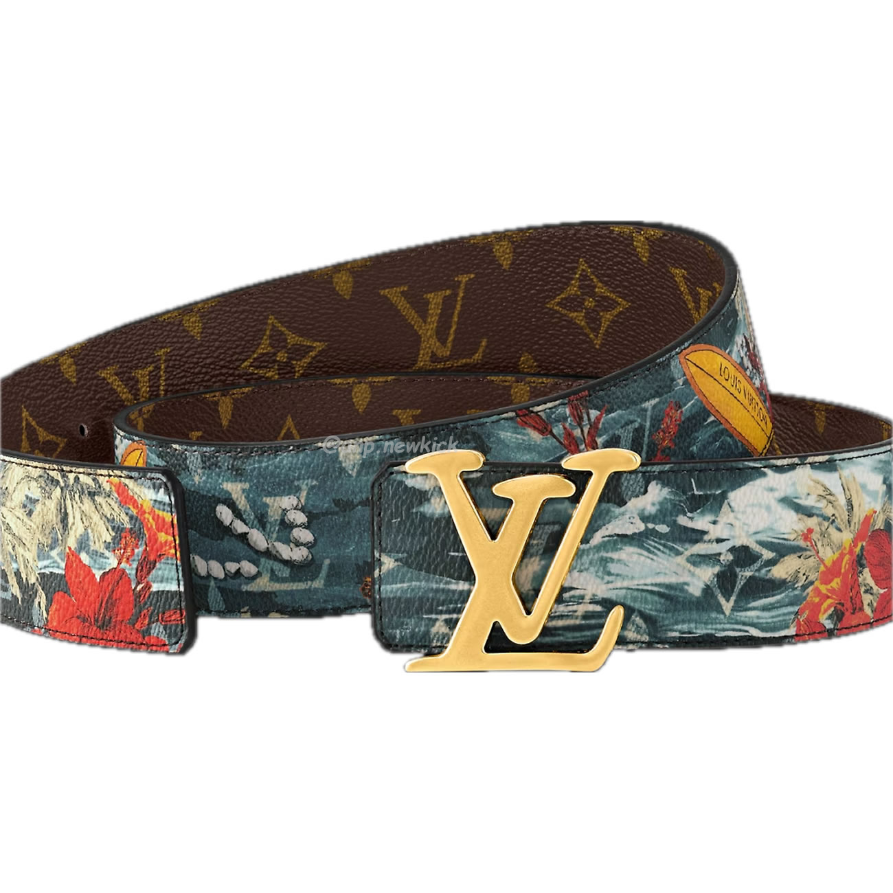 Louis Vuitton Lv Tag 40mm Reversible Belt M8596u (2) - newkick.org