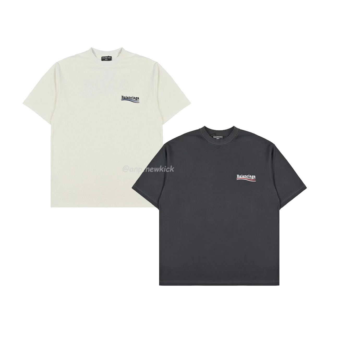 Balenciaga Political Campaign Logo T Shirt (1) - newkick.org