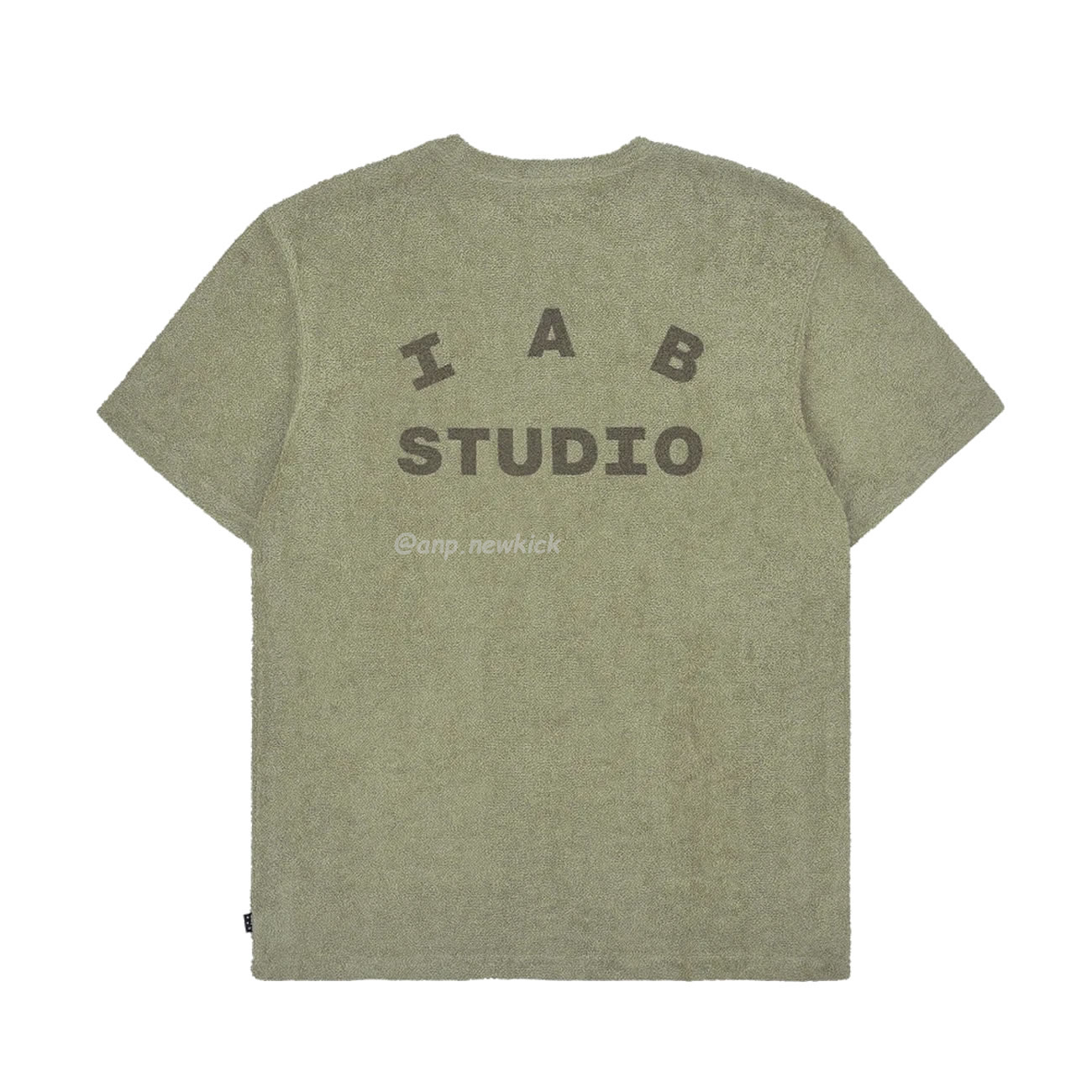 Iab Studio Towel T Shirt Light Green (2) - newkick.org