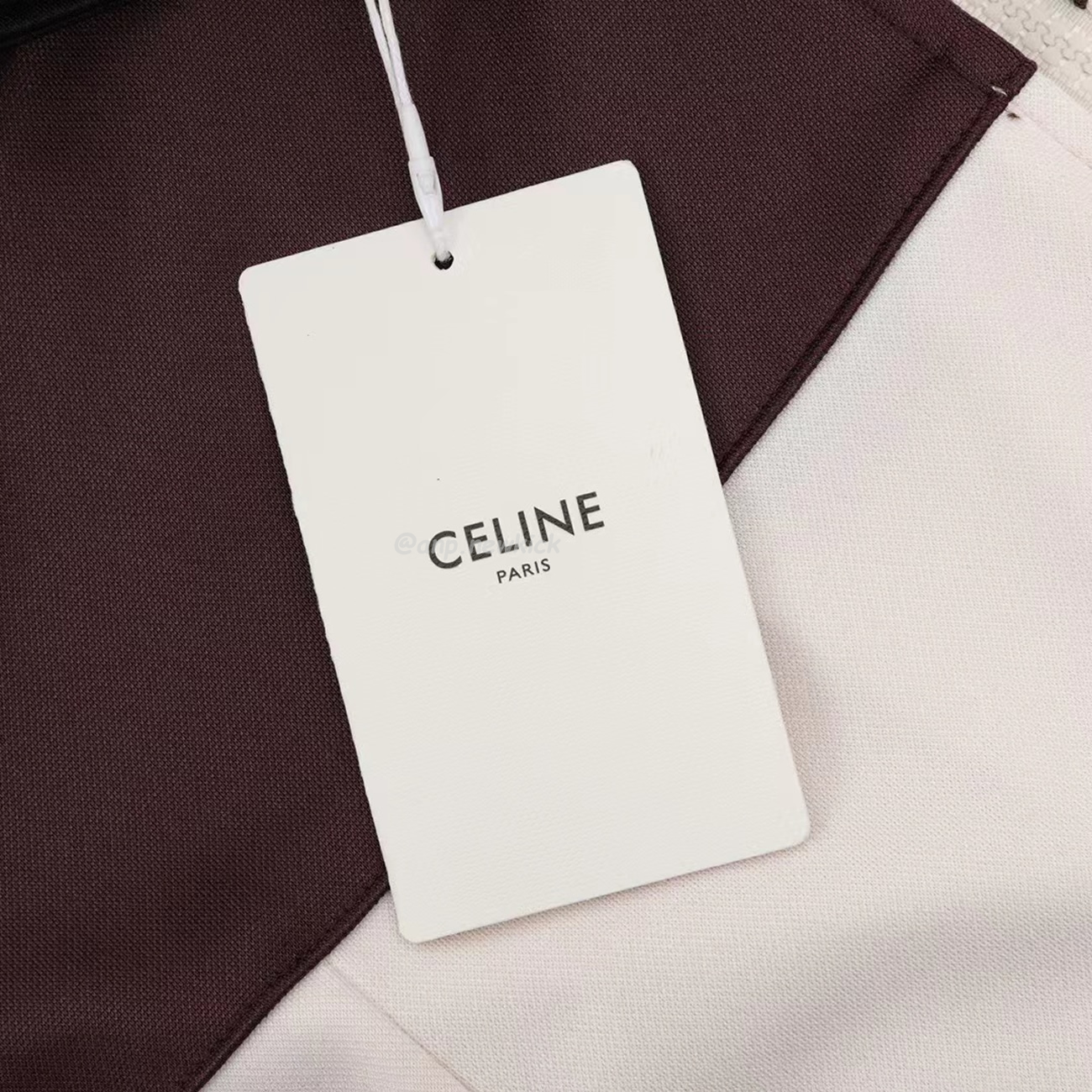 Celine Triomphe Logo Embroidered Zip Up Track Jacket (6) - newkick.org