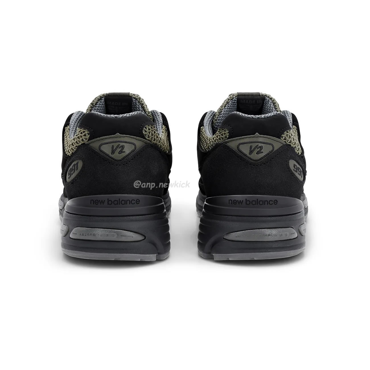 New Balance 991v2 Miuk Stone Island Black U991sd2 (8) - newkick.org