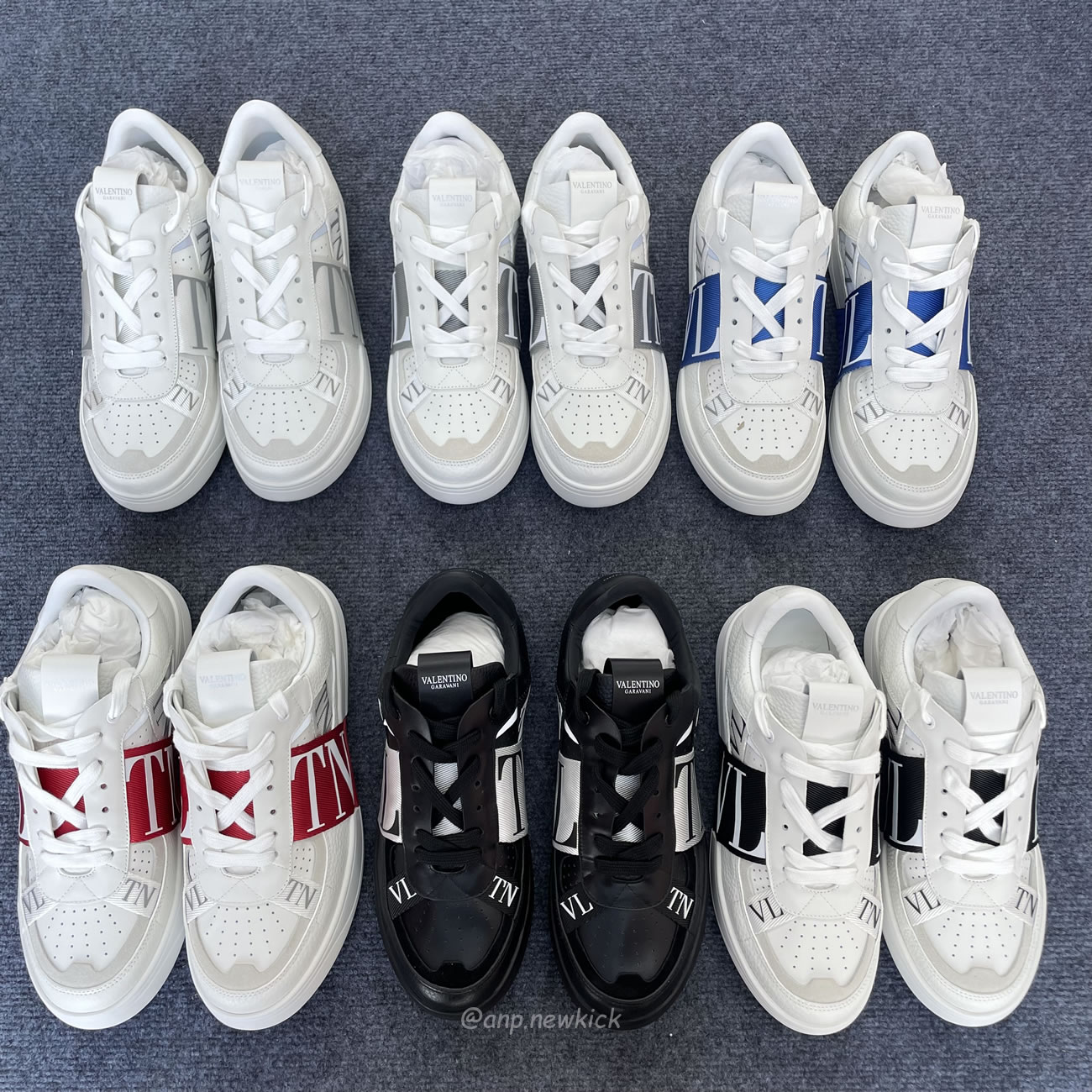 Valentino Garavani Vl7n Sneaker Low Top White Black Grey Red Blue Ys0c58wrq 24p (11) - newkick.org