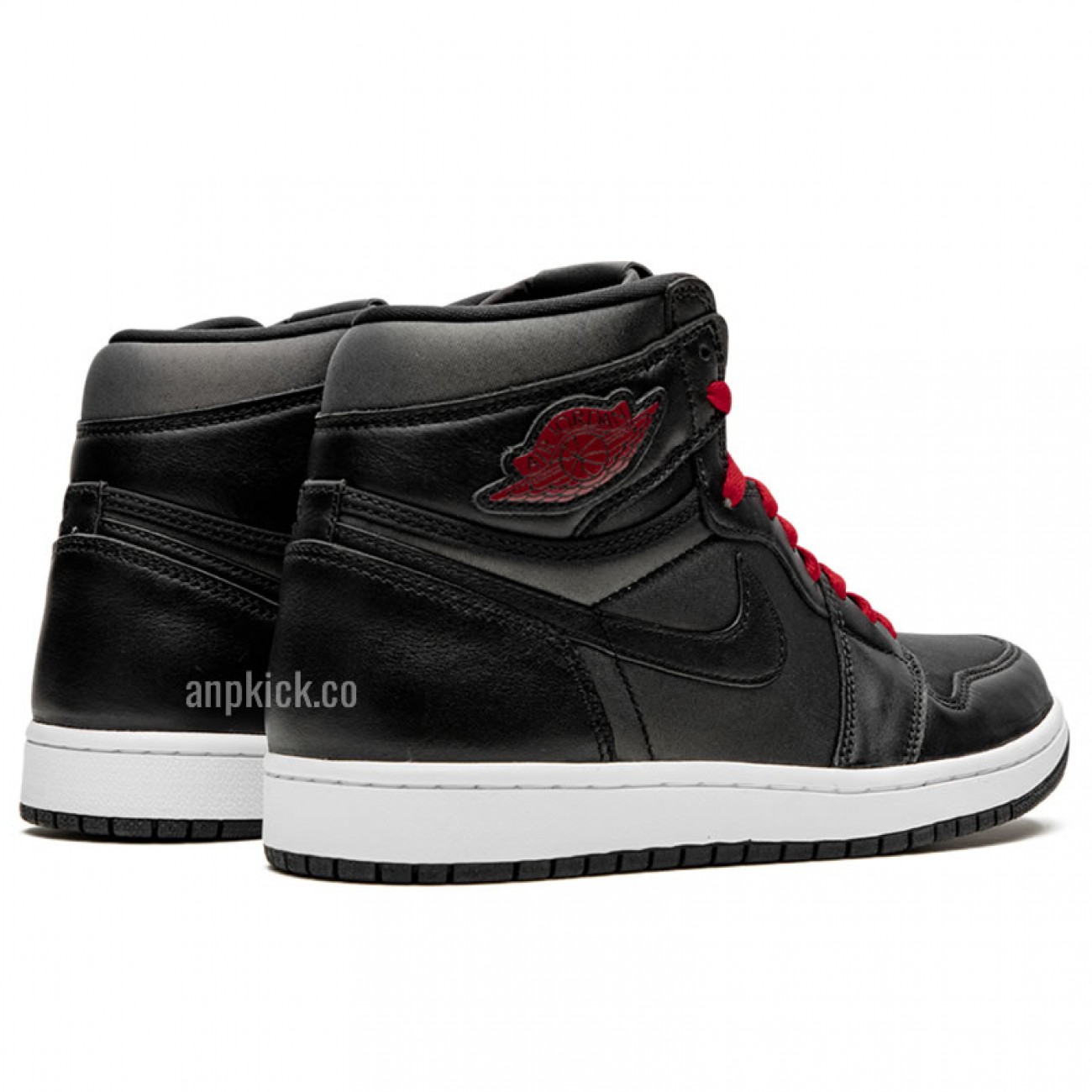 Air Jordan 1 Retro High OG "Black Satin/Gym Red" 555088-060 New Release