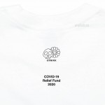 Supreme x COVID-19 Relief Box Logo Tee T-Shirt "Takashi Murakami KaiKai KiKi Flower Skulls"