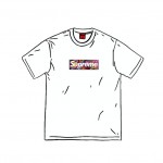 Supreme x COVID-19 Relief Box Logo Tee T-Shirt "Takashi Murakami KaiKai KiKi Flower Skulls"