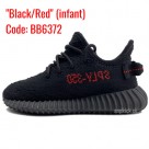 Infants Black Red BB6372 