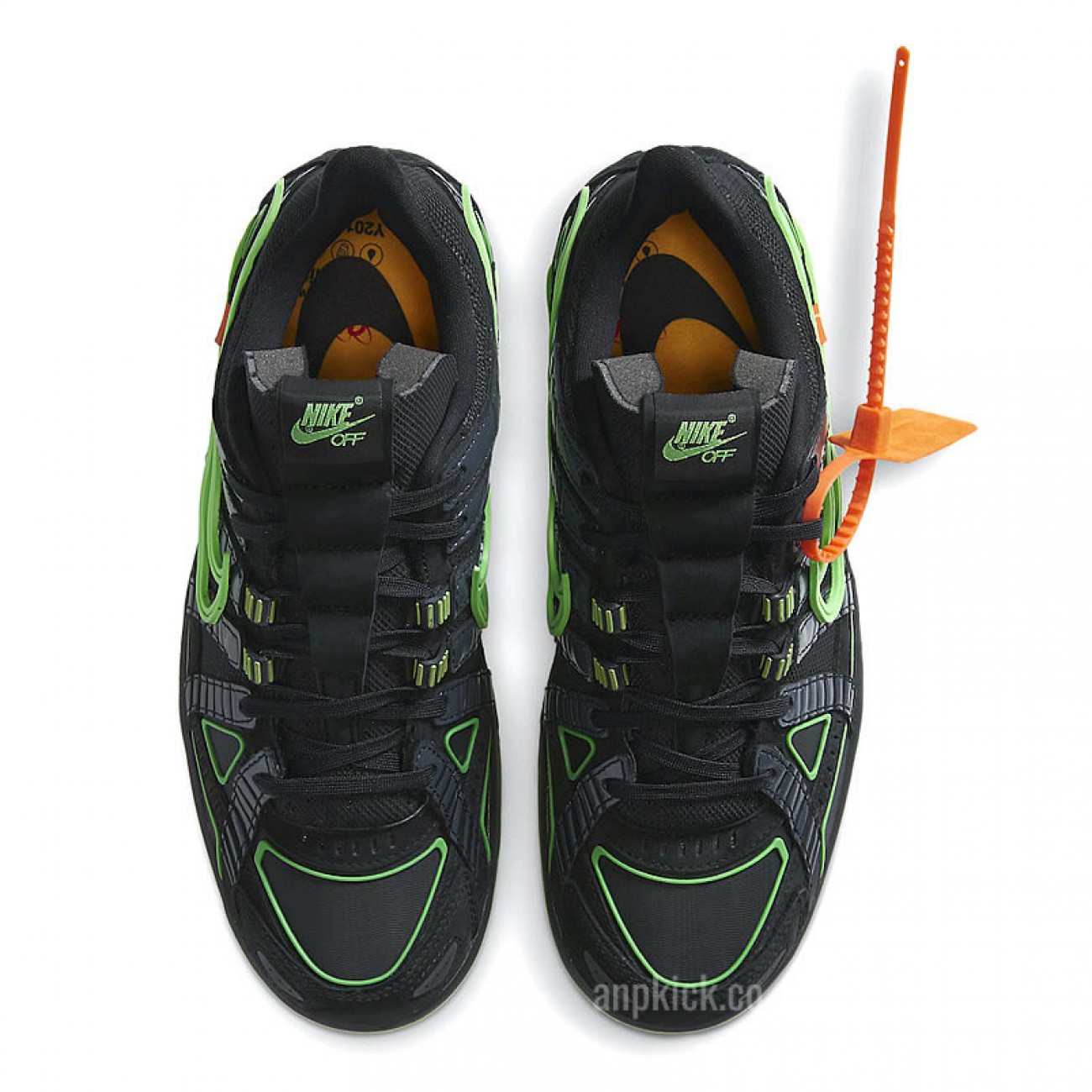 Off-White x Nike Air Rubber Dunk "Green Strike" Release Date CU6015-001