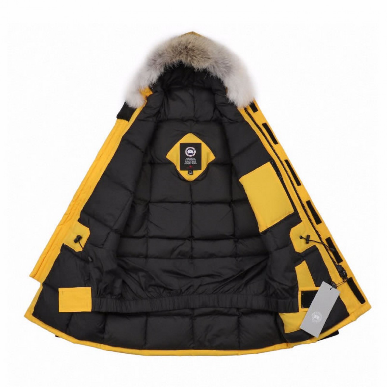 08 ' Canada Goose '19FW Expedition 4660MA Down Jacket Coat "Yellow"