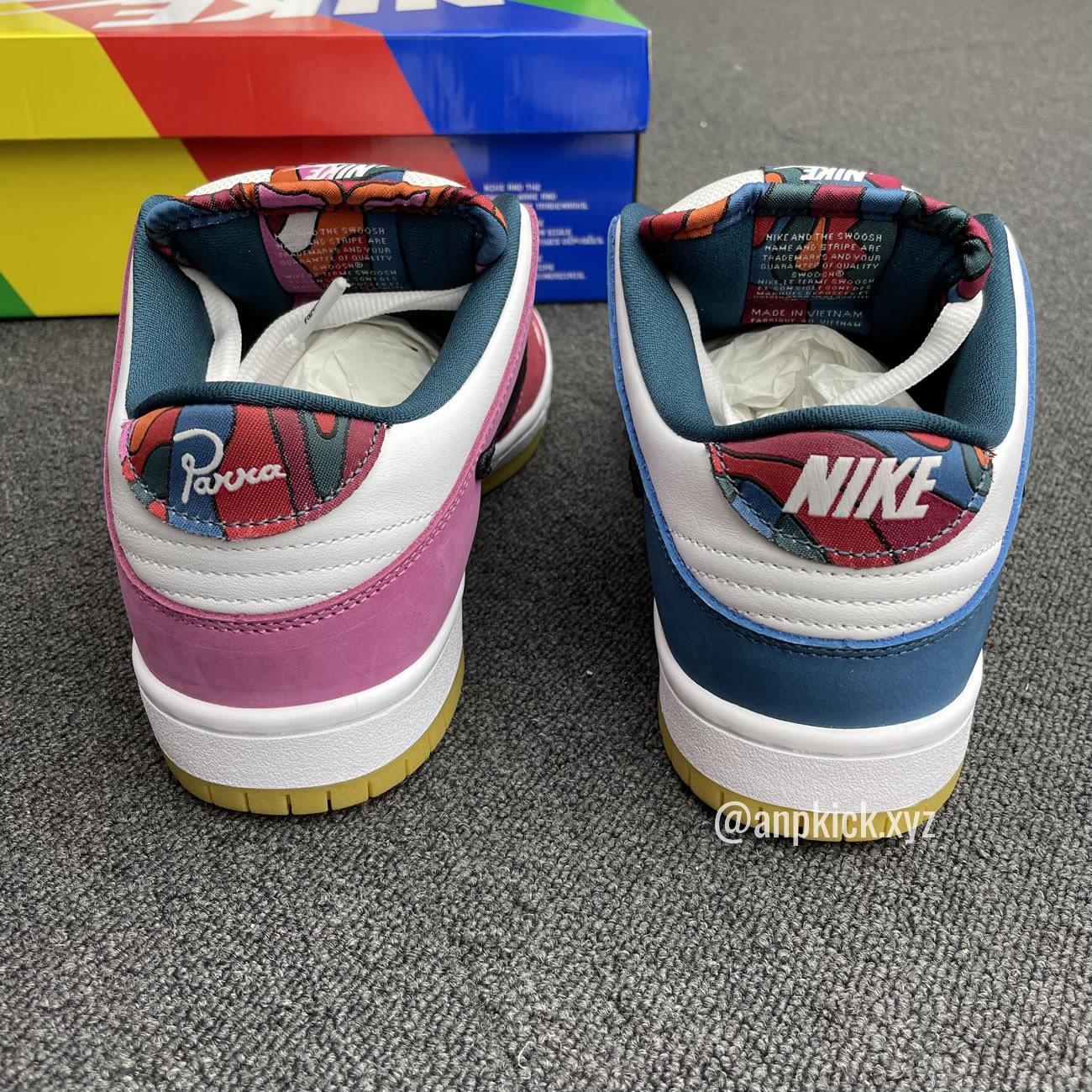 Parra x Nike SB Dunk Low Collab Summer 2021 Colorway Surfaces DH7695-100