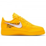 Off-White x Nike Air Force 1 "University Gold" DD1876-700