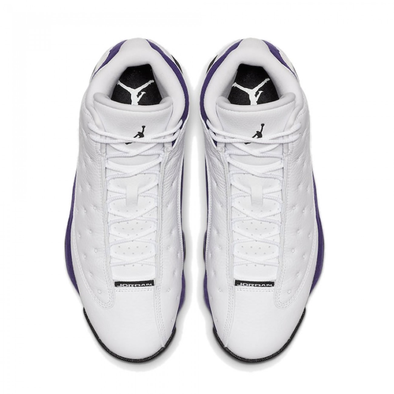 Air Jordan 13 "Lakers" White Black Court Purple University Gold 414571-105