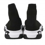 Balenciaga Shoes Like Socks High Top Speed Runners Black/White 605972W05GE1015