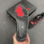 Air Jordan 4 "Red Thunder" Black/White-Red CT8527-016
