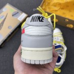 Off-White x Nike SB Dunk Low The 27 Of 50 "Sail/Neutral Grey" DM1602-120