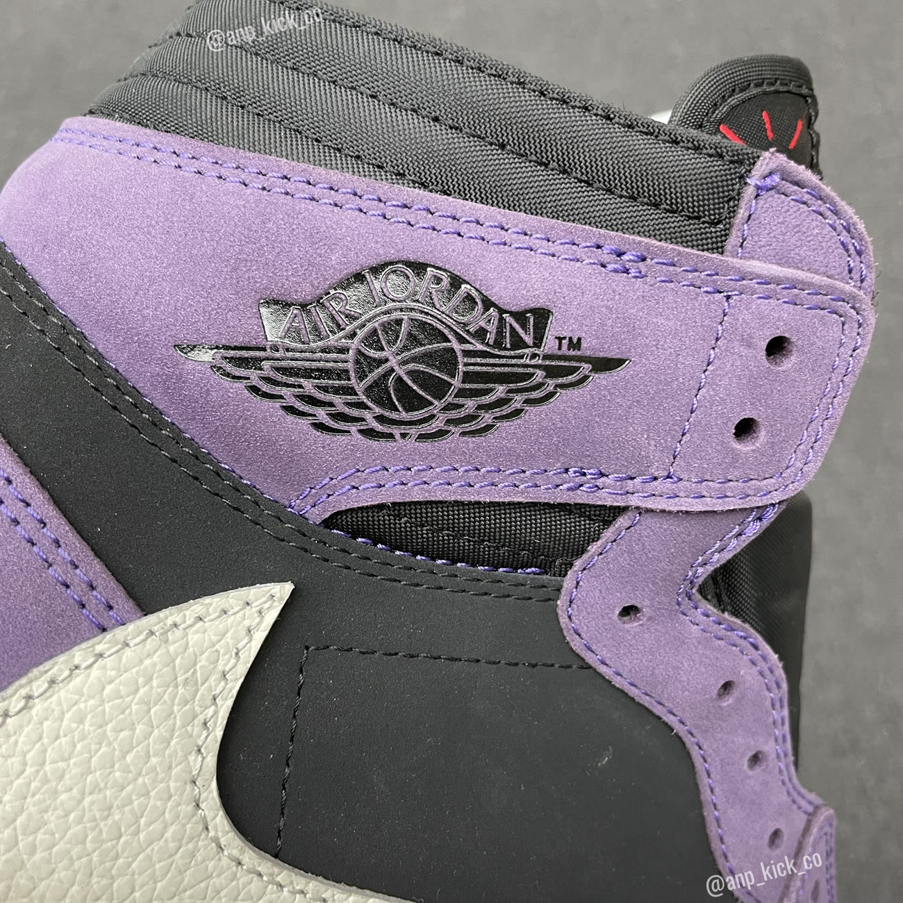 Travis Scott x Air Jordan 1 High OG SP "Purple/Black" Custom Making