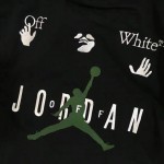Off-White x Jordan Hoodie "Black"