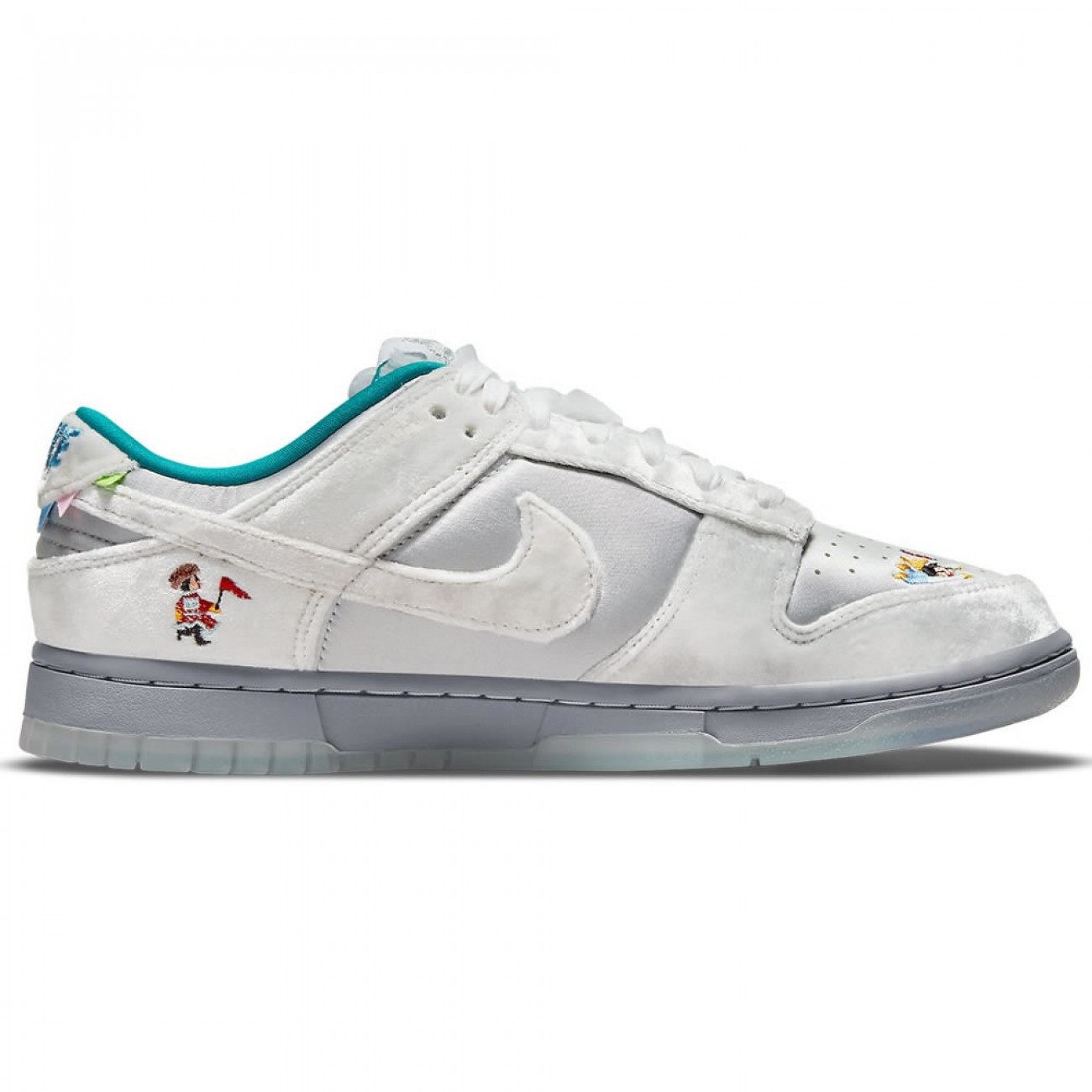 Nike Dunk Low "ICE" White/Silver-Blue DO2326-001