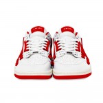 A.M.I.R.I Skel Top Low Leather Sneakers Red MFS003-124
