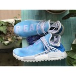 Pharrell Williams PW x Adidas NMD Hu Trail "Peace" Blue China Exclusive F99763