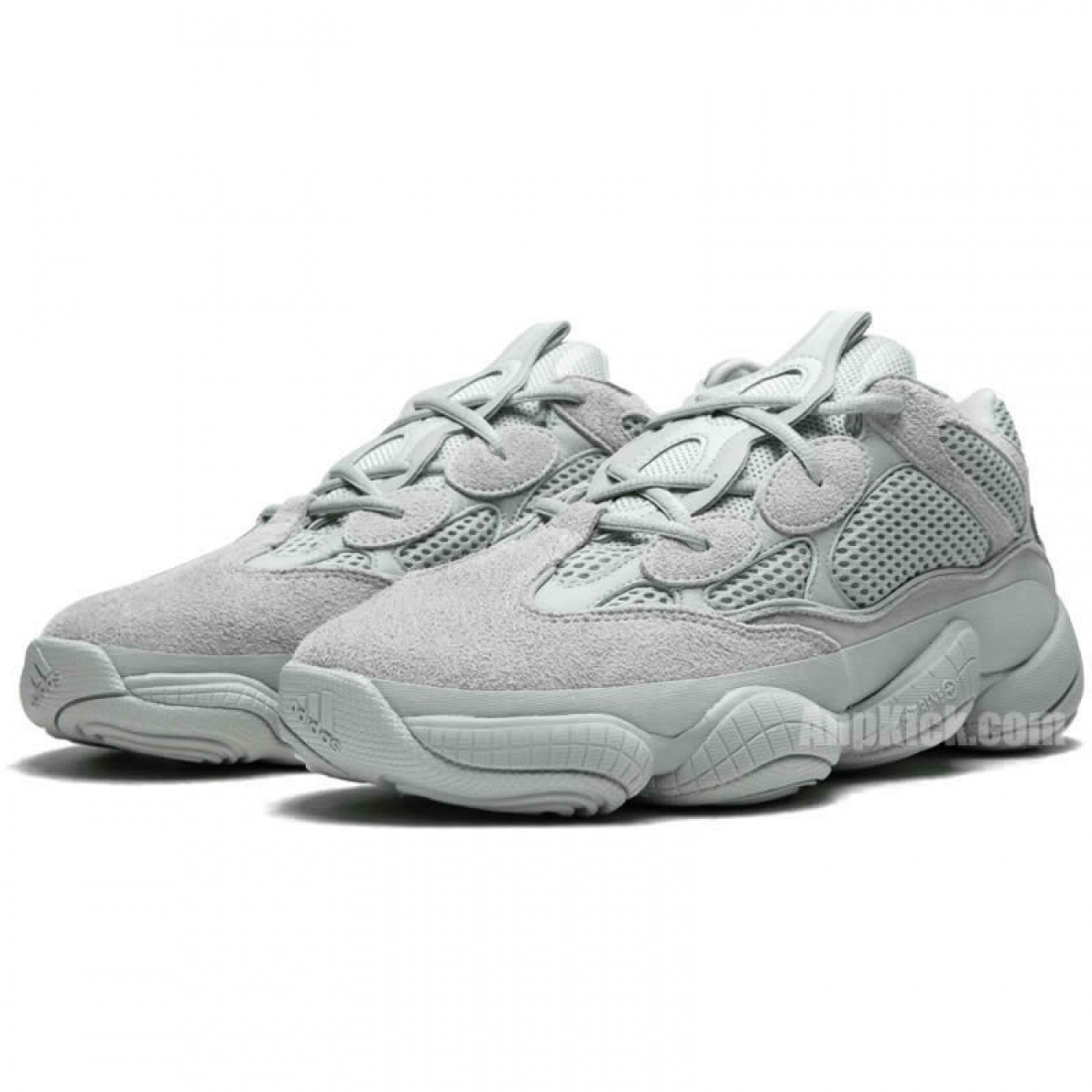 Adidas Yeezy 500 "Salt" Grey On Feet Release Date 2018 Outfit EE7287
