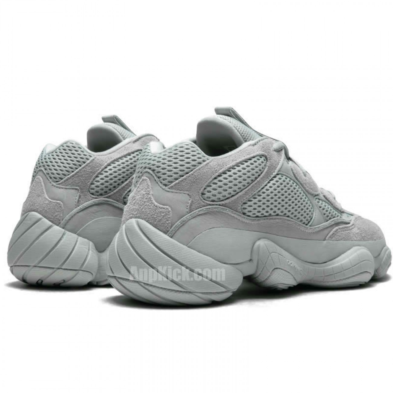 Adidas Yeezy 500 "Salt" Grey On Feet Release Date 2018 Outfit EE7287