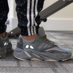 adidas Yeezy Boost 700 "Teal Blue" 2019 Release Date On Feet Outfit FW2499