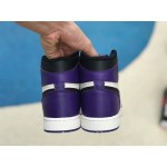 Air Jordan 1 Retro High OG "Court Purple Sail Black" For Sale Mens Wmns GS Size 555088-501