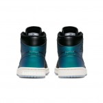 Air Jordan 1 Mid Black "Iridescent" Mens GS AJ1 Shoes BQ6472-009