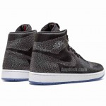 Air Jordan 1 MTM Pack Black Grey AJ1 Shoes 802399-001