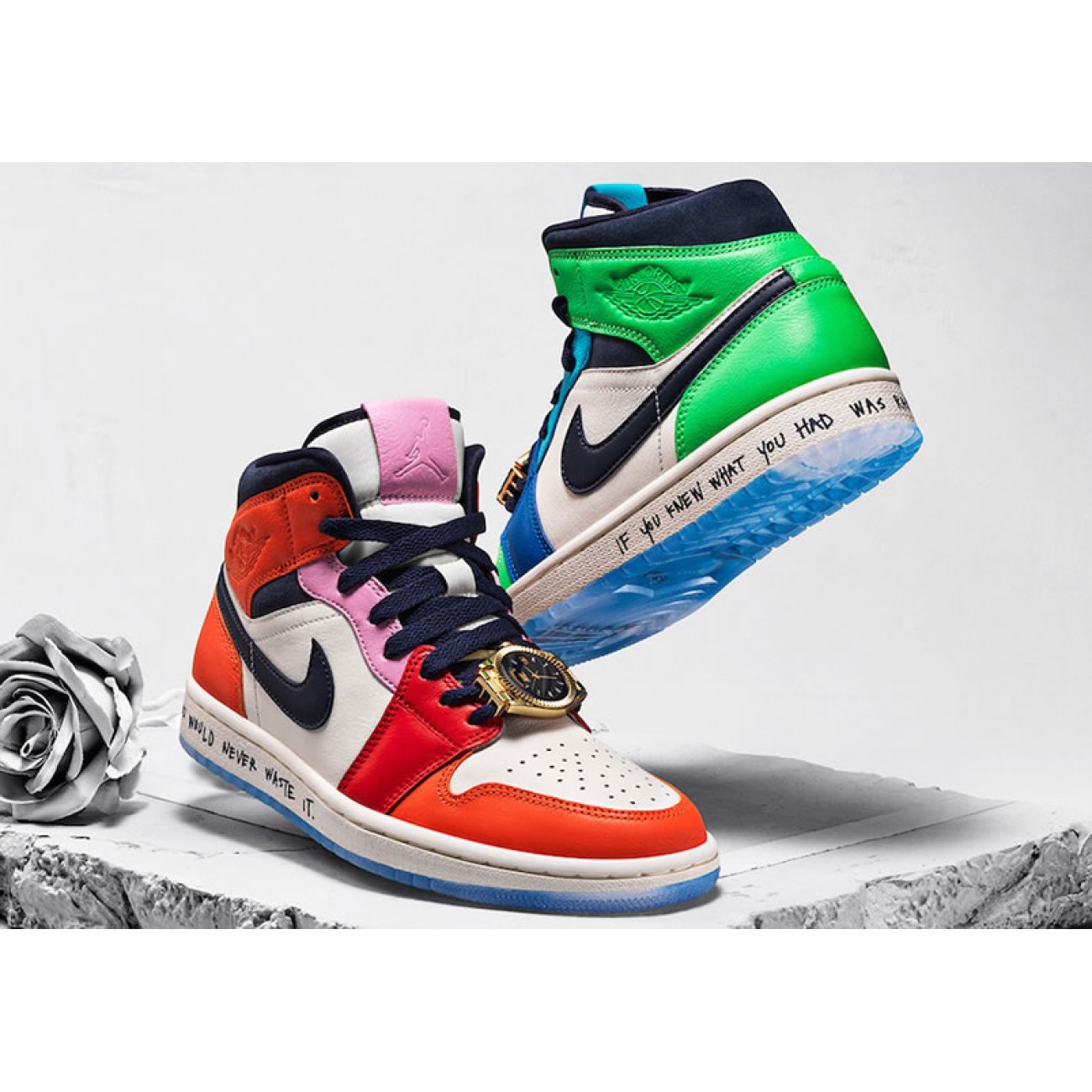 Melody Ehsani x Air Jordan 1 Mid WMNS "Fearless" Outfit Release Date CQ7629-100