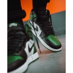"Pine Green" New Air Jordan 1 High OG Mens GS Shoes 555088-302 Release Date