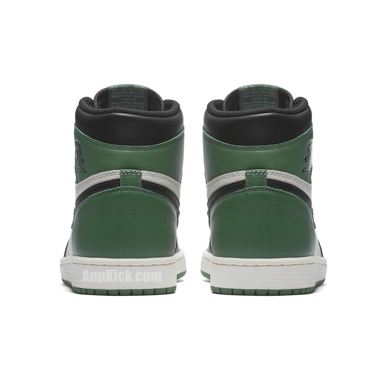 "Pine Green" New Air Jordan 1 High OG Mens GS Shoes 555088-302 Release Date