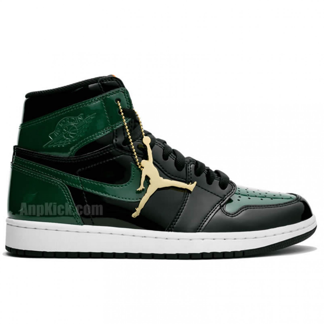 Solefly Miami Art Basel x Air jordan 1 Green Patent Leather "Friends & Family" AV3905-038