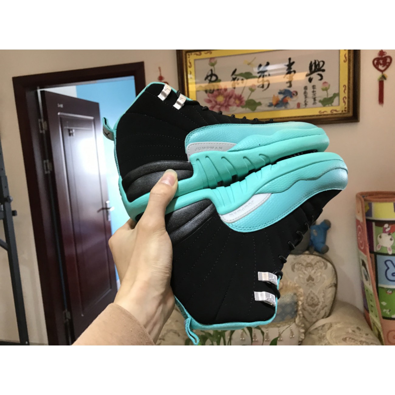 Air Jordan 12 GS "Hyper Jade" 510815-017