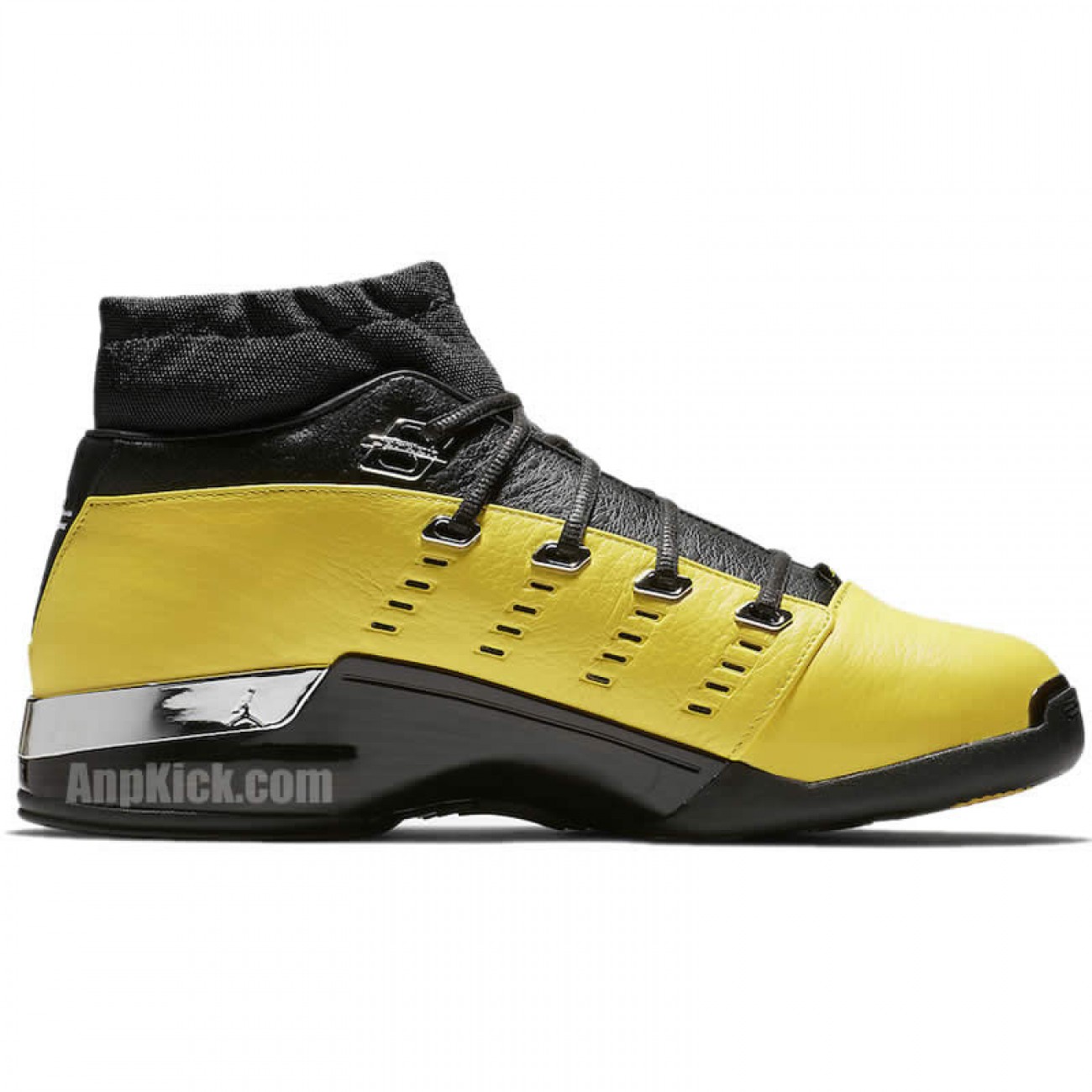 SoleFly x Air Jordan 17 Low "Lightning" Shoes Yellow And Black AJ7321-003