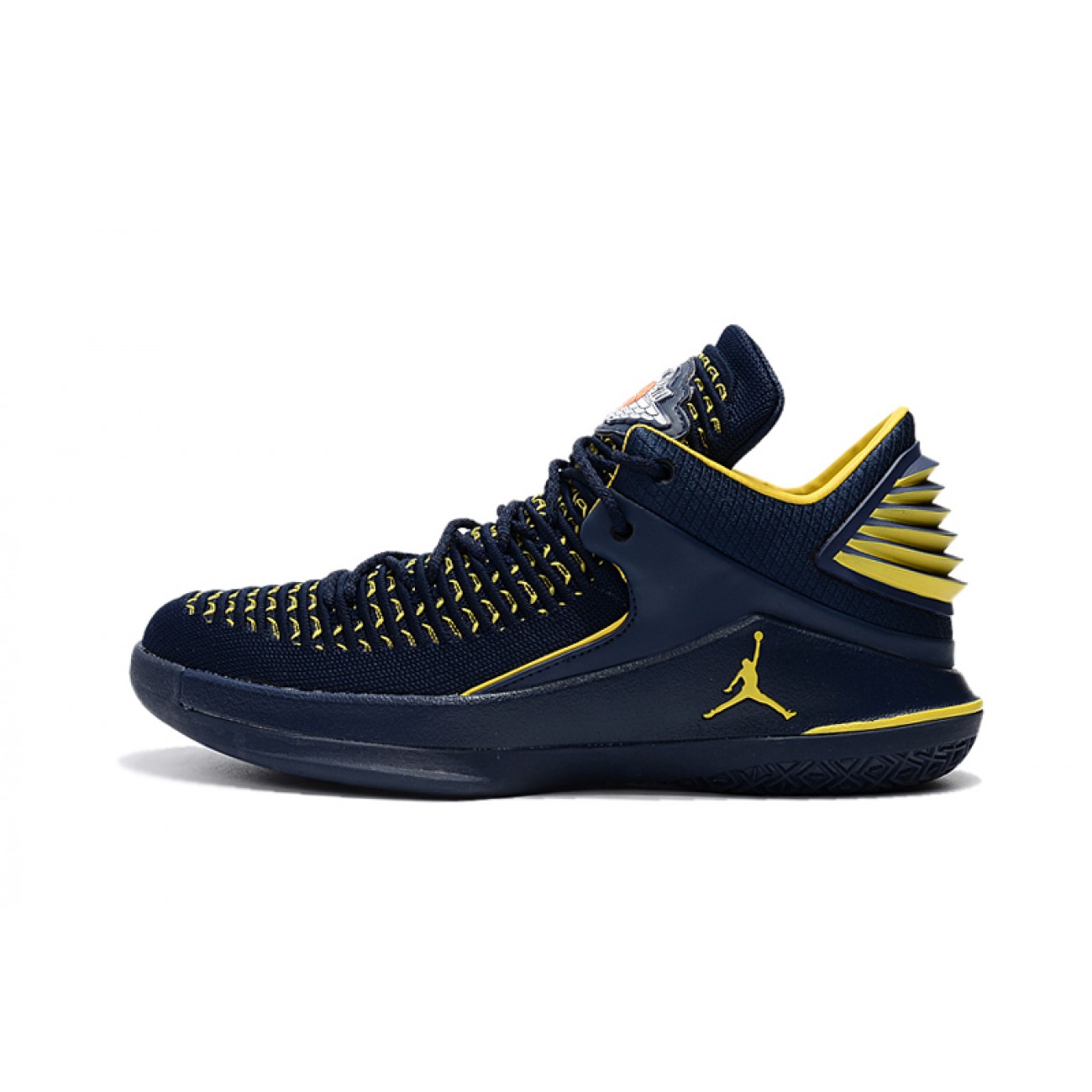 Air Jordan 32 XXXII Low Deep Blue/Yellow