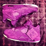 Air Jordan 4 x KAWS Purple 930155-027