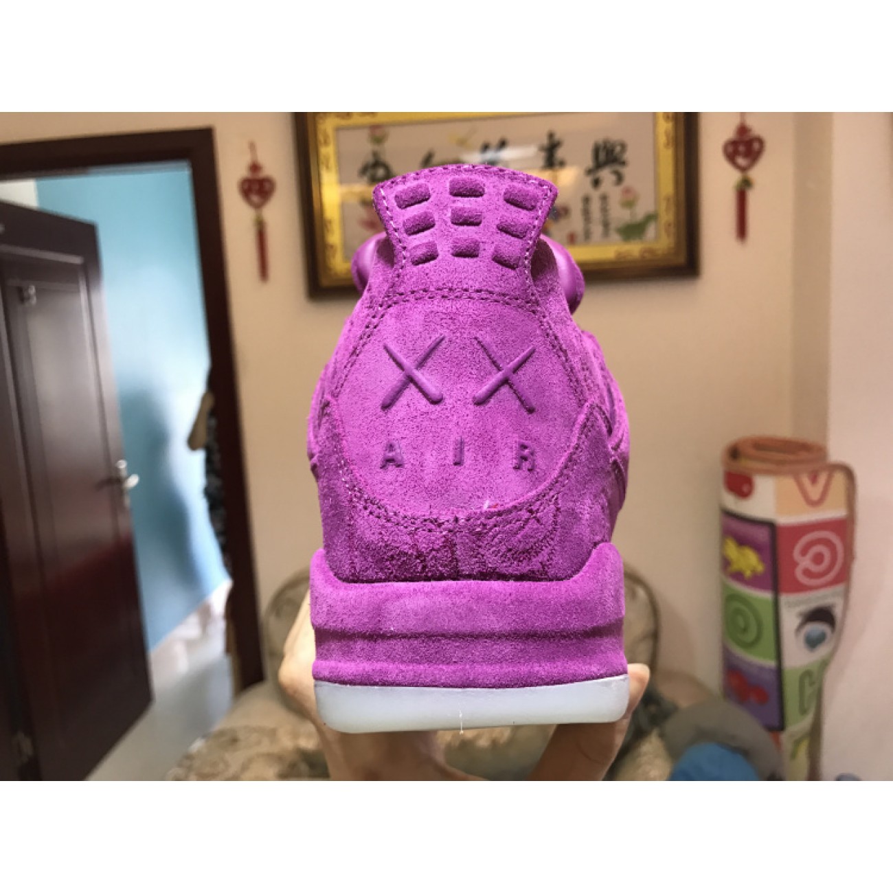 Air Jordan 4 x KAWS Purple 930155-027