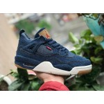 Levis x Air Jordan 4 GS AO2571-401