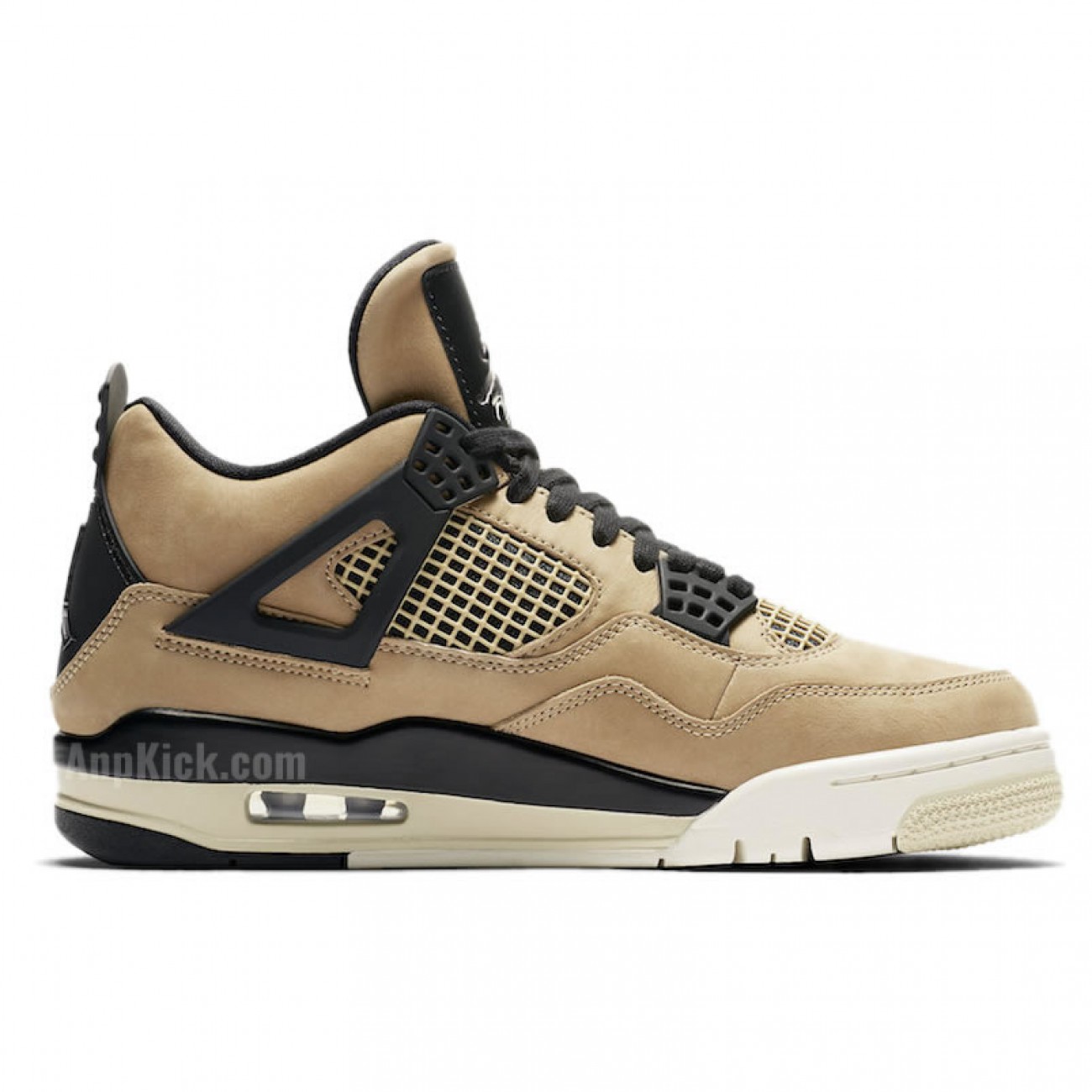 Air Jordan 4 WMNS "Mushroom" Womens Mens AJ4 Shoes Release Date AQ9129-200