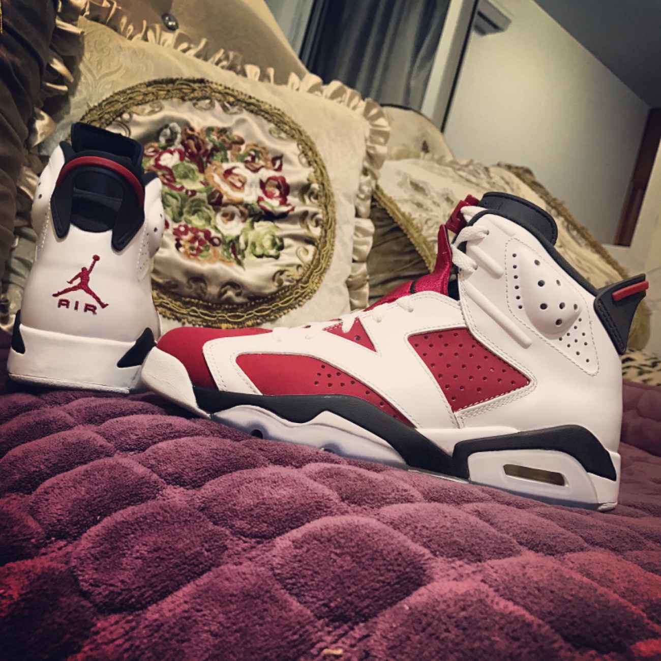 Air Jordan 6 Retro Carmine 384664-160