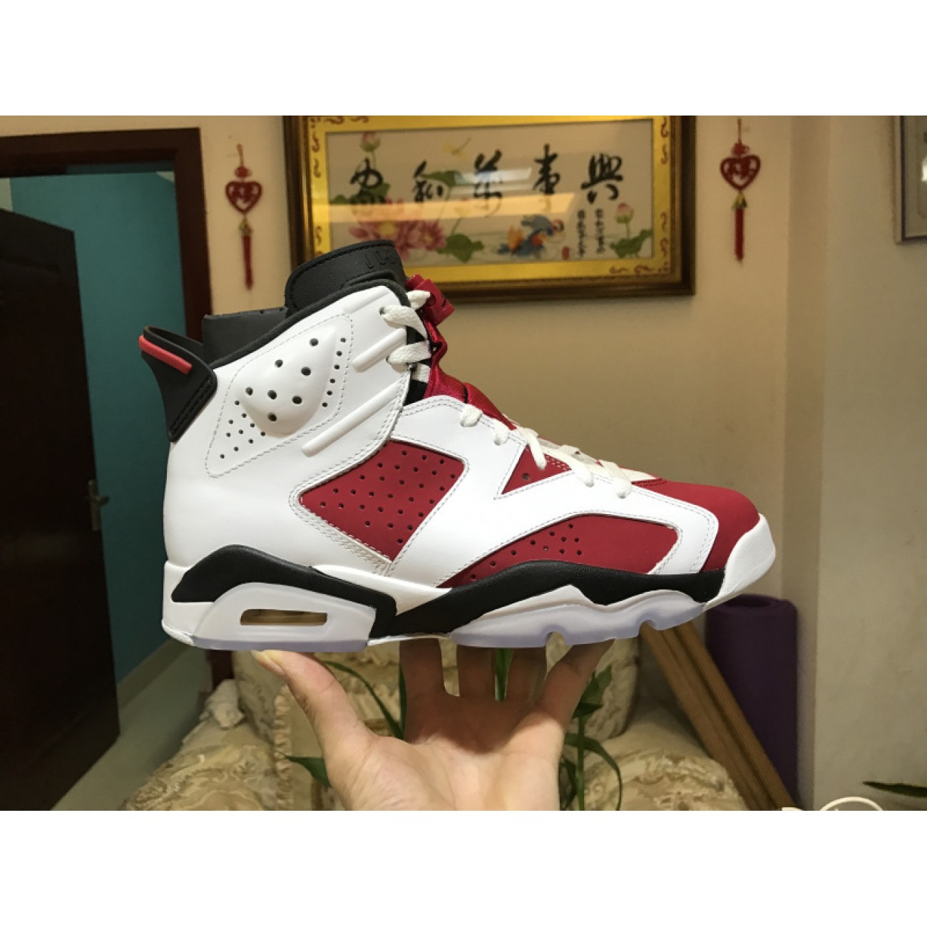 Air Jordan 6 Retro Carmine 384664-160