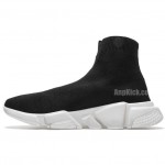 Balenciaga Like Socks Sneakers High Top Speed Runners Black/White 494484W05G0