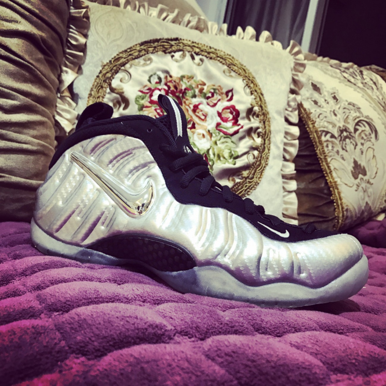 Nike Air Foamposite Pro "Silver Surfer" 616750-004