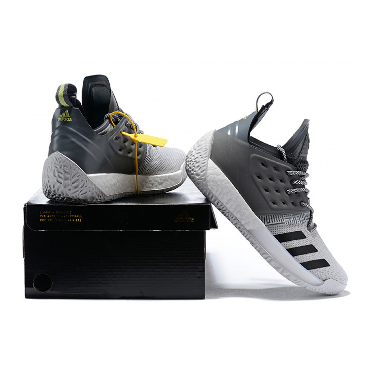 Adidas Harden Vol.2 "Concrete" Black/Grey