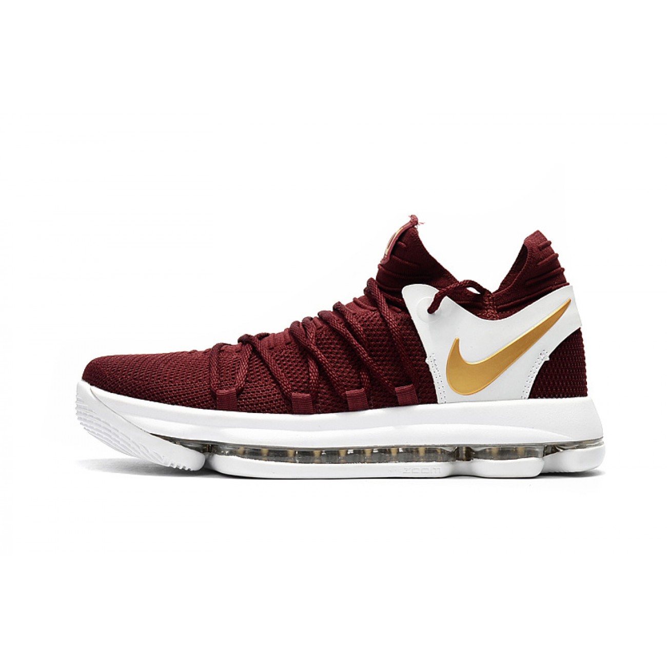 Kevin Durant KD10 Wine Red/Gold/White